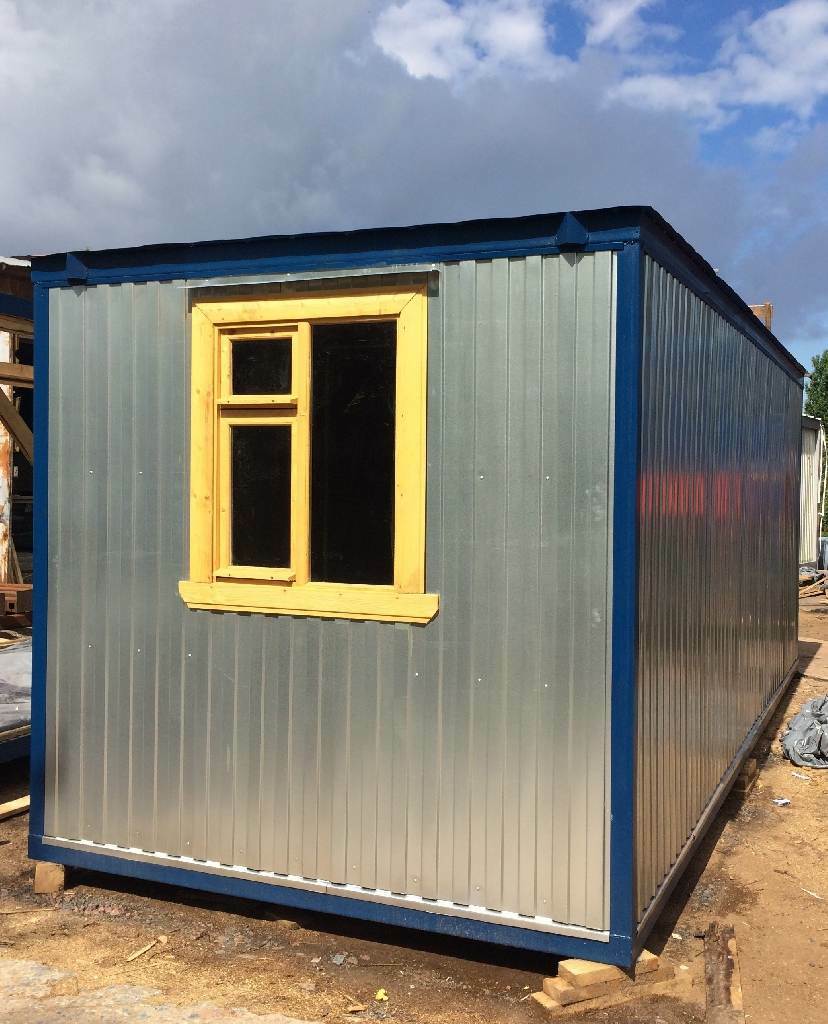 <span style="font-weight: normal;">Бытовка металлическая 6х2,3</span>