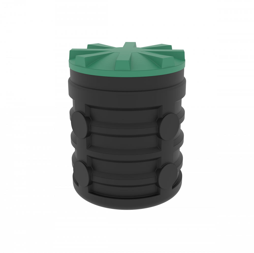 Цельнолитой колодец 1м