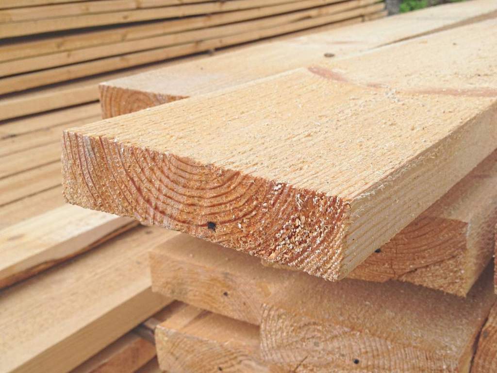 Доска естественной влажности обрезная