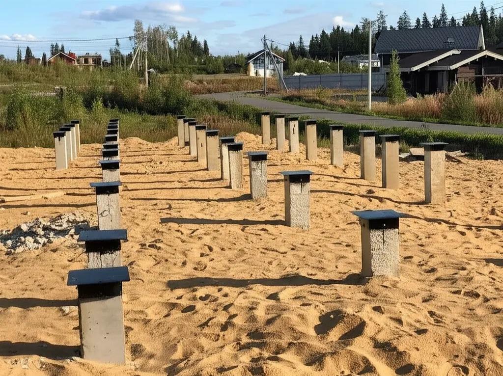 Монтаж железобетонных свай