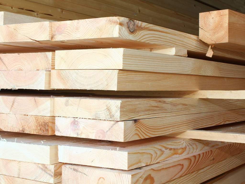 Доска сухая строганная